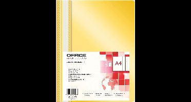 OFFICE products snelhechtmap, geel 25 stuks