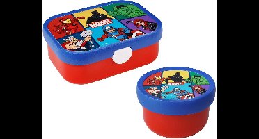 Obst- und Bentobox Avengers Campus 300 & 750 ml