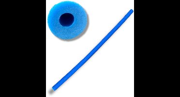 Comfortable Noodle – De Zwemstaaf Water Noodle in Pastelkleuren 155cm 1 Stuk Blauw