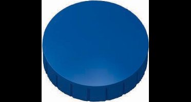 MAUL magneet Solid, 38 mm, trekkracht 2,5 kg, doos van 10 stuks, blauw 12 stuks