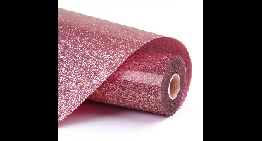 Heat Transfer Vinyl Glitter - Pink - 30.5 x 90 cm