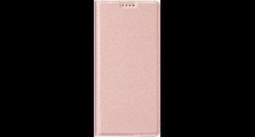 Dux Ducis Slim Softcase Bookcase voor de Xiaomi Redmi Note 14 Pro Plus (5G) - Rosé Goud