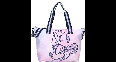 Mickey Mouse Minnie Mouse Unisex Schoudertas - meerkleurig - Standard