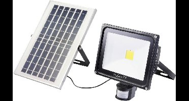 Sygonix SY-5461112 Spot op zonne-energie met bewegingsmelder 50 W Lichtkleur (naam): Neutraalwit