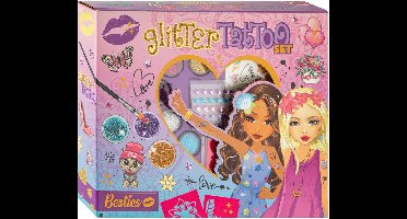 Besties Glitter Tattoo Set