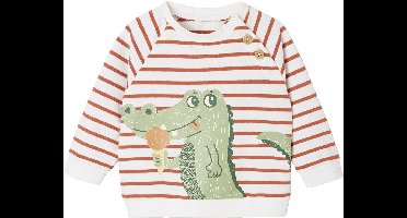 Vertbaudet Gestreept sweatshirt van molton baby
