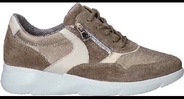 Waldlaufer 668001-K-Funky - Lage sneakersDames sneakers - Kleur: Wit/beige - Maat: 38.5