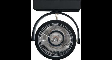 Opbouwarmatuur AR111 spots | Enkel | GU10 fitting | Zwart