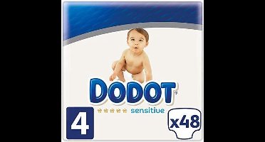 Wegwerpluiers Sensitive Dodot Maat 4 (48 uds)