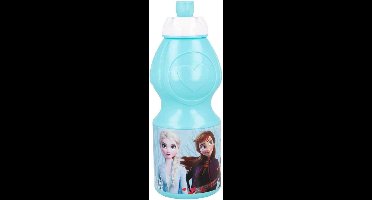 Disney Bidon Frozen Ii Meisjes 400 Ml Blauw