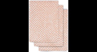 Jollein Hydrofiel Washandje Snake - Pale Pink - 3 Stuks