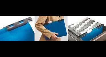 LEITZ ALPHA Actief doorkijk tabbladen, (B)60 mm, 4 lijnen
