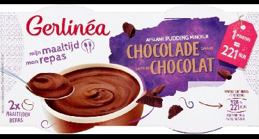 Gerlinea Pudding Chocolade 2 Pack - 2 x 210 gr