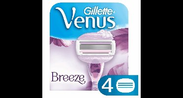 Gillette Venus ComfortGlide Breeze Scheermesjes Vrouwen - 4 stuks