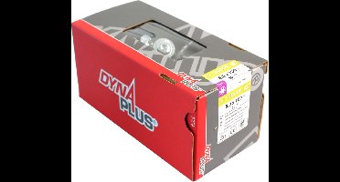 Dynaplus - Torx 40 Tellerkop schroeven - 8 x 360mm - Verzinkt - Deeldraad (50 stuks)