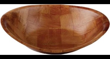 Sunnex ovale Houten Schaal 30x23cm