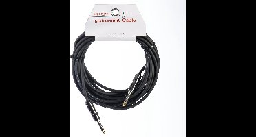 Gitaarkabels - MUSIC STORE Instrument Cable Silent 6m (Black)