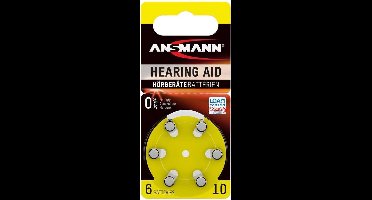 Ansmann AZA312 Wegwerpbatterij Zink-carbon