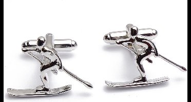 Manchetknopen - Skieen Skieer Wintersport Winter