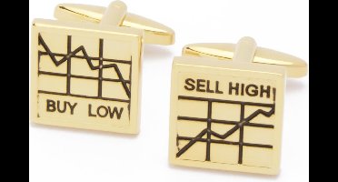 Manchetknopen - Beurs Beleggen Buy Low Sell High