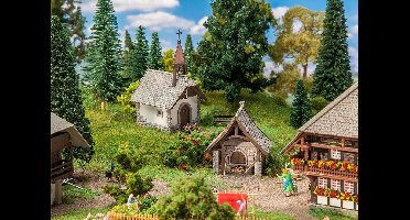 Faller - Boerderij kapel en Bakhuis