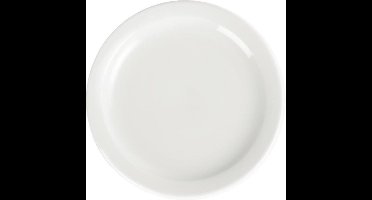 Olympia Whiteware borden met smalle rand | 20 Ø cm | 12 Stuks