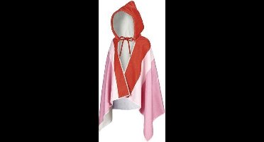 Beco Handdoek Met Capuchon Sealife Meisjes Roze/rood