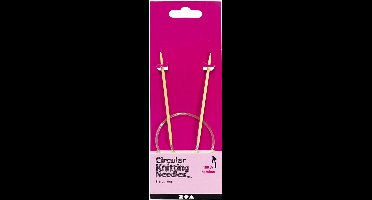 Rondbreinaalden - Kunststof Breinaalden - Breinaald met Kabel - Circular Knitting Needle - Breinaald 3 mm - Rondbreinaald 40 cm - 1 Set