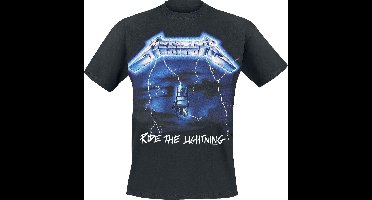 Metallica Ride The Lightning Heren T-shirt - zwart - 5XL