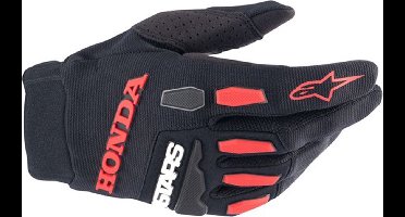 Alpinestars Honda Full Bore Handschoenen Zwart Fel Rood - Maat L - Handschoen