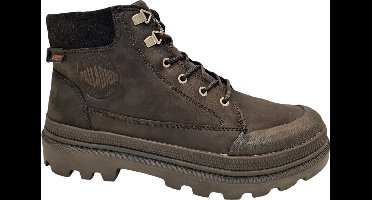 Palladium Pallatrooper Cuff Black Heren Hoge Veterschoenen - Zwart - 44
