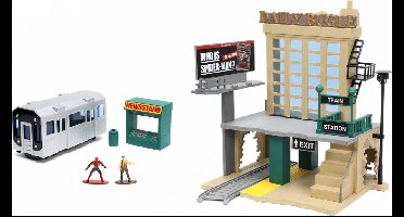 Marvel Spiderman NYC Deluxe Nano Scene