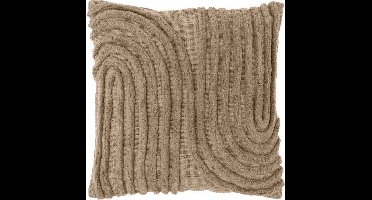 Unique Living - Sierkussen Maeve Taupe -45x45cm