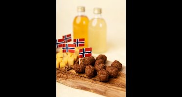 100x Cocktailprikkers Noorwegen - Hapjes Cocktail Tapas Zomer Terras EK / WK Voetbal