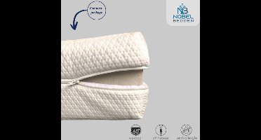 120x200x18 Matrashoes Bamboo Deluxe Met 3zijdige Rits - Anti Allergie huisstofmijt - Dikte 18 cm 120x200