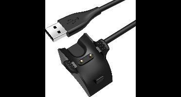 Compatibel met Huawei Honor Band 5 / Band 4 / Band 3 / Band 3 Pro connected horloge. 1 kabellengte Zwart lengte 1 m