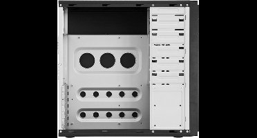 Chieftec Case Elox HQ-01B-OP ATX Black 2xUSB3.0 NO PSU