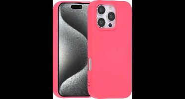 TUNIQ telefoonhoesje voor Apple iPhone 16 Pro - Backcover - Roze