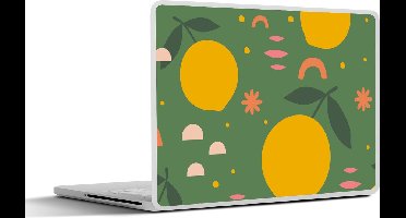 Laptop sticker - 12.3 inch - Citroen - Roze - Design - 30x22cm - Laptopstickers - Laptop skin - Cover
