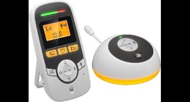 Motorola MBP169 Babyfoon - Draagbaar - Nachtlampje - Microfoon met Terugspreekfunctie - Baby Care Timer - Slaapliedjes