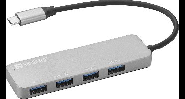 Sandberg - 336-20 - USB-C to 4 x USB 3.0 Hub SAVER