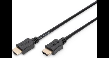 ASSMANN Electronic 3m HDMI AM/AM 3m HDMI HDMI Zwart