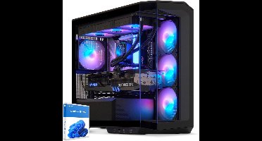 Sedatech Advanced Gaming PC Waterkoeling Large Vision • AMD Ryzen 9 7900X 12x 4.7GHz • Radeon RX 9070XT • 32Gb DDR5 • 2Tb SSD M.2 • WiFi • Bluetooth, USB C • Windows 11 • Desktop computer