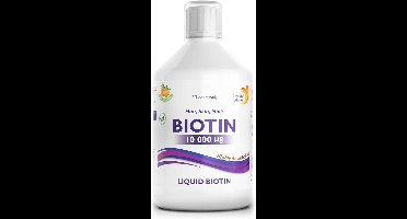 Swedish Nutra’s Biotin Vitamine B7- Vloeibaar Supplementen - Haar - Huid - Nagels- GGO vrij - Gluten vrij - lactose vrij- 33 doseringen vloeibaar