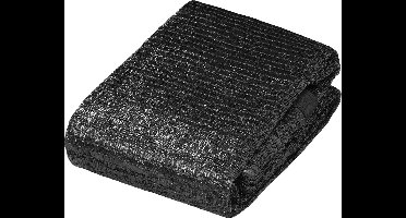 ProPlus schaduwdoek – Mesh – 4x4 m – Schaduwnet – Zonnedoek – Zonnescherm – Zonnezeil - Vierkant – Inclusief bevestigingsoogjes – UV-bestendig - Zwart