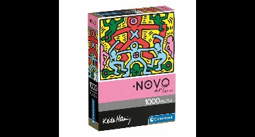 Clementoni - Puzzel 1000 Stukjes - Keith Haring - Puzzel Voor Volwassenen en Kinderen - 14-99 jaar - 39757
