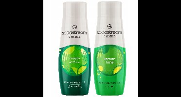 Soda Stream - Sodamakersiroop - Mojito - Citroen Limoen - Vrij van Aspartaam