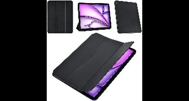 Andere merken iPad Air 13 ï¼ˆ2024ï¼‰ Book Case Tablethoes smart case - Zwart