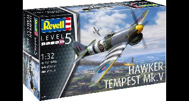 Revell Modelbouwpakket Militaire voertuigen - 03851 Hawker Tempest V Plastic - 1:32 - Modelbouw