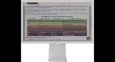 BOOX Mira Pro C - 25.3" e-inkt Kleuren Monitor + Monitor Standaard